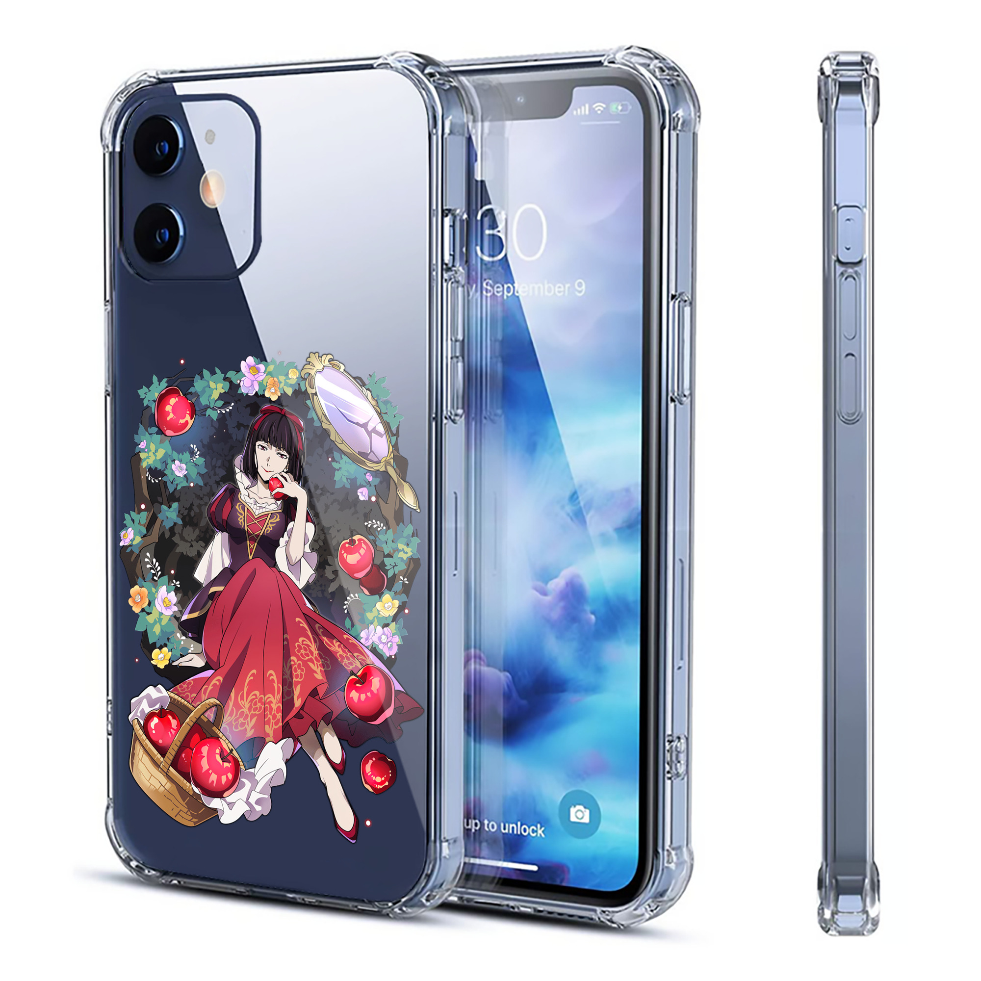 （画像用） 文豪ストレイドッグス Bungo Stray Dogs 【iPhone 12シリーズ対応】透明スマホケース（クリアソフトケース）
